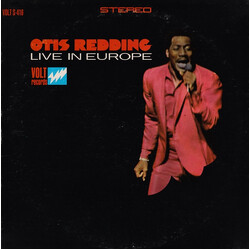 Otis Redding Live In Europe Vinyl LP USED
