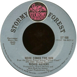 Richie Havens Here Comes The Sun / Younger Men Get Older USED VINYL 7INCH 45 RPM SINGLE STYRENE