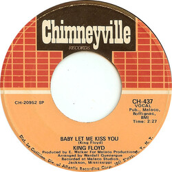 King Floyd Baby Let Me Kiss You / Please Don't Leave Me Lonely USED VINYL 7INCH 45 RPM