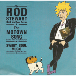 Rod Stewart / The Temptations The Motown Song Vinyl 7" USED