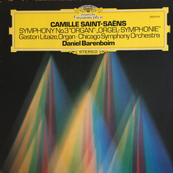 Camille Saint-Saëns / Gaston Litaize / The Chicago Symphony Orchestra / Daniel Barenboim Symphony No.3 "Organ" · „Orgel-Symphonie“ Vinyl LP USED