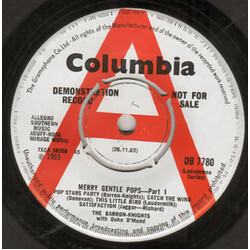 The Barron Knights Merry Gentle Pops USED VINYL PROMO 7INCH 45 RPM SINGLE