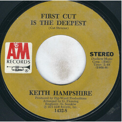 Keith Hampshire First Cut Is The Deepest USED VINYL 7INCH 45 RPM SINGLE STYRENE STEREO