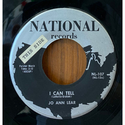 Jo Ann Lear I Can Tell / Things I Shouldn't Know Vinyl 7" USED
