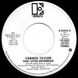 Carmol Taylor That Little Difference USED VINYL 7INCH 45 RPM PROMO STEREO