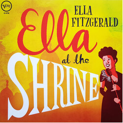 Ella Fitzgerald Ella At The Shrine Vinyl LP USED