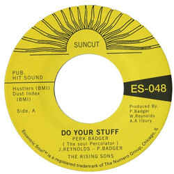 Perk Badger / The Rising Sun (3) Do Your Stuff USED VINYL 7INCH 45 RPM REISSUE