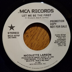 Nicolette Larson Let Me Be The First USED VINYL 7INCH 45 RPM PROMO