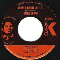 James Brown Funky Drummer USED VINYL 7INCH 45 RPM SINGLE STEREO