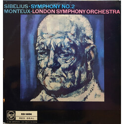 Jean Sibelius / Pierre Monteux / The London Symphony Orchestra Symphony No. 2 Vinyl LP USED