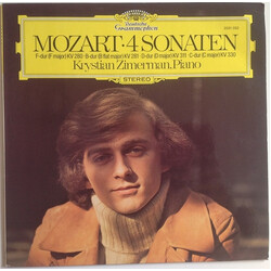 Wolfgang Amadeus Mozart / Krystian Zimerman 4 Sonaten: F-dur KV 280 · B-dur KV 281 · D-dur KV 311 · C-dur KV 330 Vinyl LP USED