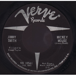 Jimmy Smith Mickey Mouse Vinyl 7" USED
