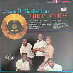The Platters Encore Of Golden Hits Vinyl LP USED