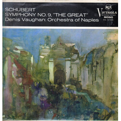 Denis Vaughan / The Orchestra Of Naples Schubert Symphony No. 9 Vinyl LP USED