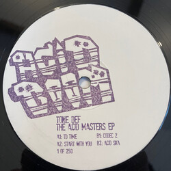 Tone Def The Acid Masters EP USED VINYL 12INCH 33 S RPM EP WHITE LABEL
