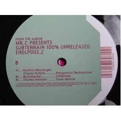 Various Mr.C Presents Subterrain 100% Unreleased (Disc 2) VINYL 12" USED