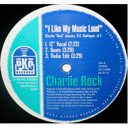 Charlie Rock I Like My Music Loud USED VINYL 12INCH 33 S RPM