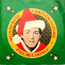 Paul McCartney Wonderful Christmastime USED VINYL 7INCH 45 RPM SINGLE STEREO