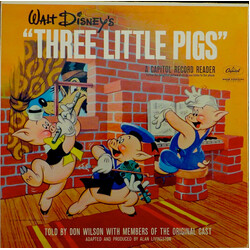 Walt Disney / Don Wilson (4) Three Little Pigs Vinyl LP USED