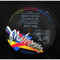 Split Enz Never Ceases To Amaze Me USED VINYL 7INCH 45 RPM SINGLE