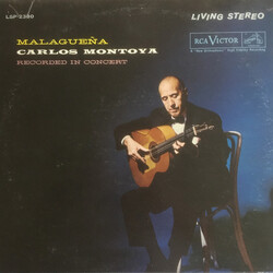 Carlos Montoya Malagueña Vinyl LP USED