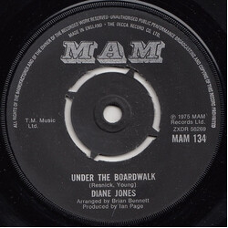 Diane Jones Under The Boardwalk USED VINYL 7INCH 45 RPM SINGLE