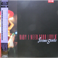 Jerome Stocks Baby I Need Your Lovin' USED VINYL 12INCH MAXI-SINGLE PROMO