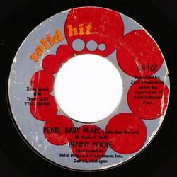 Benny Poole Pearl, Baby Pearl (Latin Boo-Ga-Loo) USED VINYL 7INCH 45 RPM STYRENE