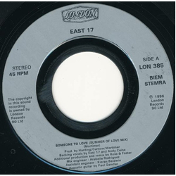 East 17 Someone To Love Vinyl 7" USED