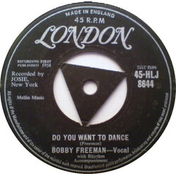 Bobby Freeman Do You Want To Dance USED VINYL 7INCH SINGLE 45 RPM