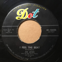 Jim Lowe (2) I Feel The Beat USED VINYL 7INCH 45 RPM