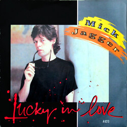 Mick Jagger Lucky In Love USED VINYL 7INCH 45 RPM SINGLE