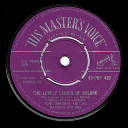 Tony Osborne And His Orchestra The Lovely Ladies Of Milano / The Lights Of Lisbon Vinyl 7" USED