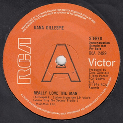 Dana Gillespie Really Love The Man Vinyl 7" USED