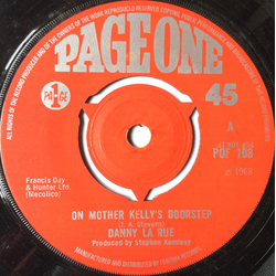 Danny La Rue On Mother Kelly's Doorstep Vinyl 7" USED