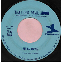 Miles Davis That Old Devil Moon USED VINYL 7INCH 45 RPM