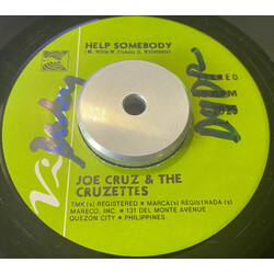 Joe Cruz & The Cruzettes Help Somebody USED VINYL 7INCH 45 RPM