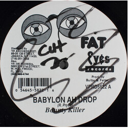 Bounty Killer / Ninja Ford Babylon Ah Drop / Early Out USED VINYL 12INCH 45 RPM SINGLE