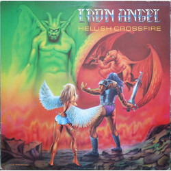 Iron Angel Hellish Crossfire Vinyl LP USED