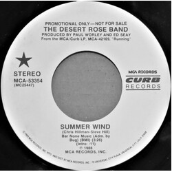 Desert Rose Band Summer Wind USED VINYL 7INCH 45 RPM PROMO