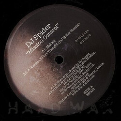 DJ Spider (6) / Brendon Moeller Mission Control USED VINYL 12INCH EP