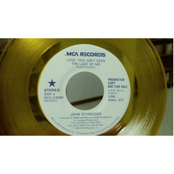 John Schneider Love, You Ain't Seen The Last Of Me USED VINYL 7INCH 45 RPM PROMO