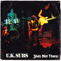 UK Subs She's Not There USED VINYL 7INCH 45 RPM EP STEREO