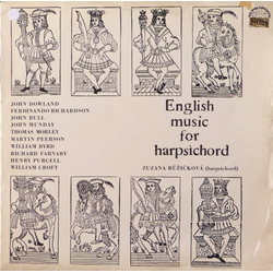 Zuzana Růžičková English Music For Harpsichord Vinyl LP USED