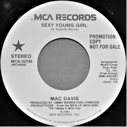 Mac Davis Sexy Young Girl USED VINYL 7INCH 45 RPM PROMO STEREO