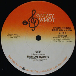 Damon Harris Silk USED VINYL 12INCH 45 RPM
