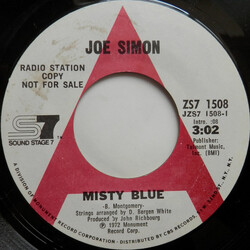 Joe Simon Misty Blue USED VINYL 7INCH 45 RPM PROMO