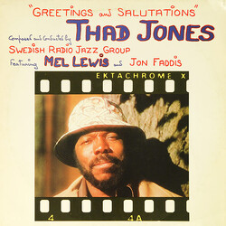 Thad Jones / Radiojazzgruppen / Mel Lewis / Jon Faddis Greetings And Salutations Vinyl LP USED