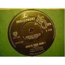 The Valkyries What's Your Name? USED VINYL 7INCH 45 RPM