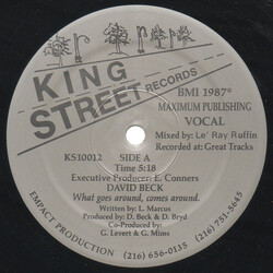 David Beck (2) What Goes Around Comes Around USED VINYL 12INCH